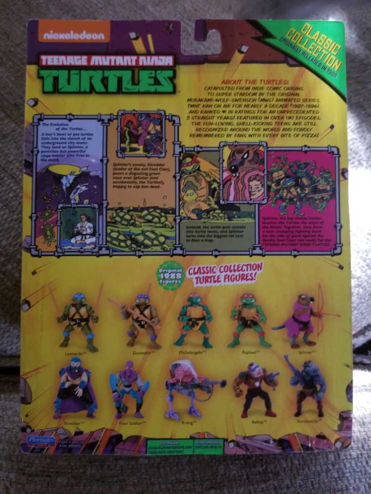 Rocksteady - Playmates (TMNT: Nickelodeon Reissue) action figure collectible [Barcode 043377909101] - Main Image 2