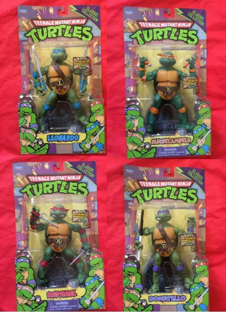 (Classic Collection) Leonardo - Playmates Toys (Teenage Mutant Ninja Turtles) action figure collectible [Barcode 043377910817] - Main Image 4
