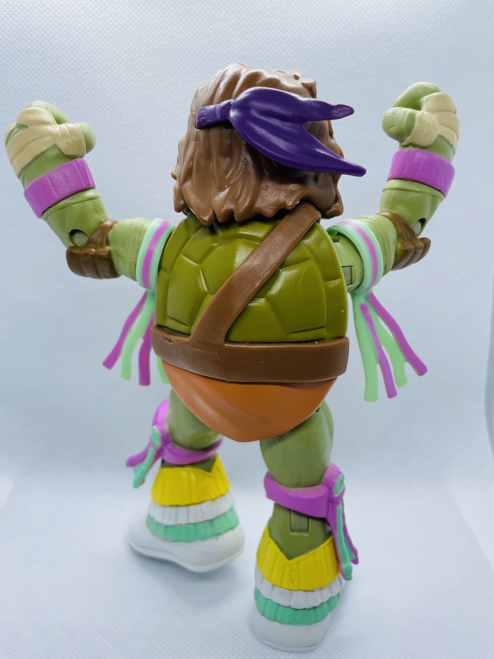 WWE x TMNT Ninja Superstars Donatello Ultimate Warrior - Viacom (TMNT WWE) action figure collectible [Barcode 043377918912] - Main Image 4