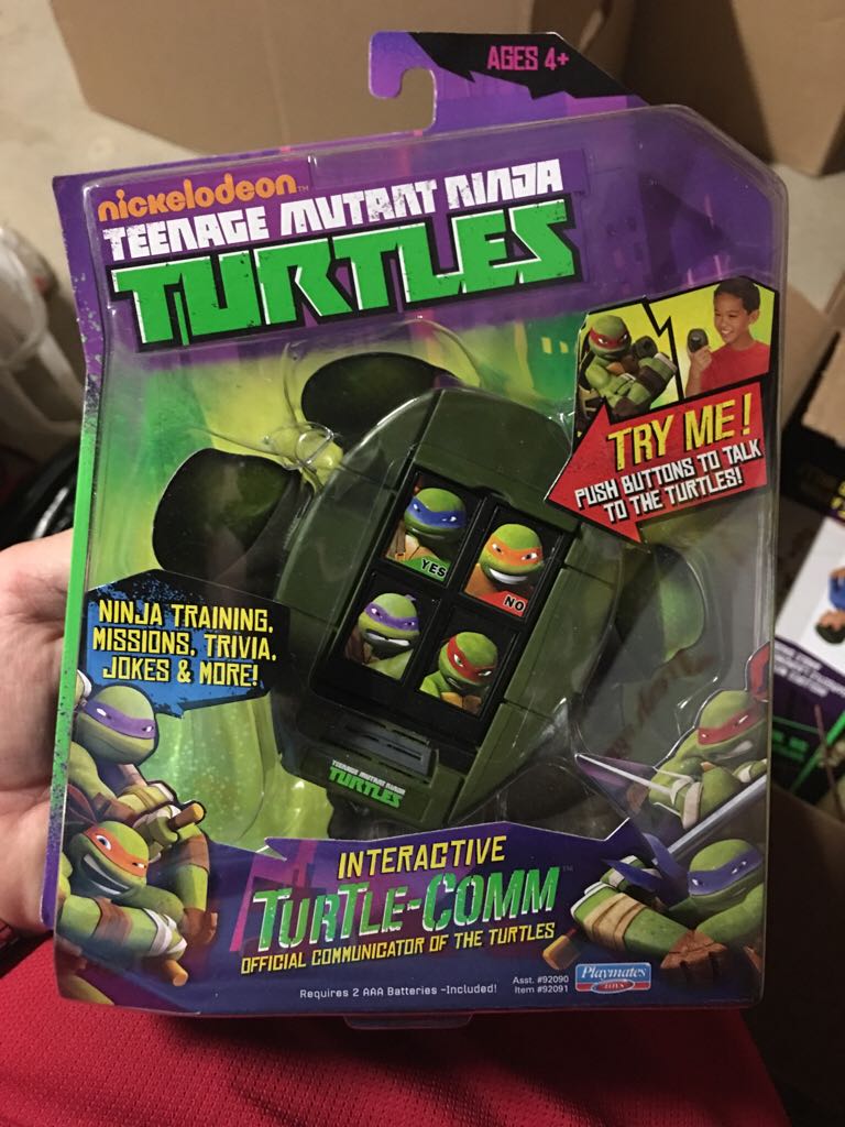 Turtle-Comm - Playmates Toys (Teenage Mutant Ninja Turtles) action figure collectible [Barcode 043377920915] - Main Image 1