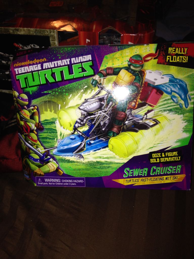 TMNT Sewer Cruiser   (Teenage Mutant Ninja Turtles) action figure collectible [Barcode 043377940531] - Main Image 1