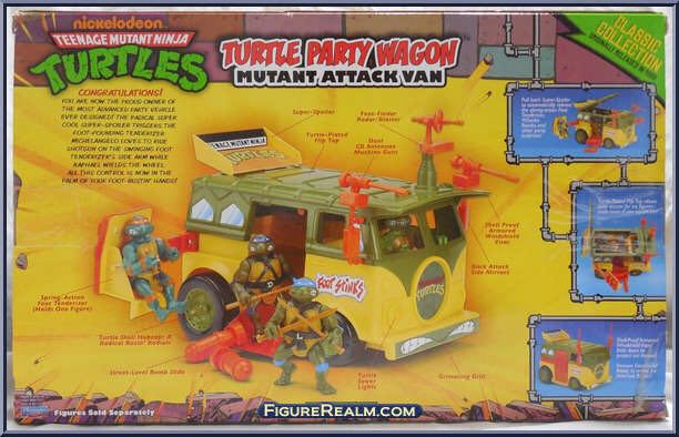 Teenage Mutant Ninja Turtles Party Wagon - Playmates Toys (Teenage Mutant Ninja Turtles) action figure collectible [Barcode 043377941712] - Main Image 2