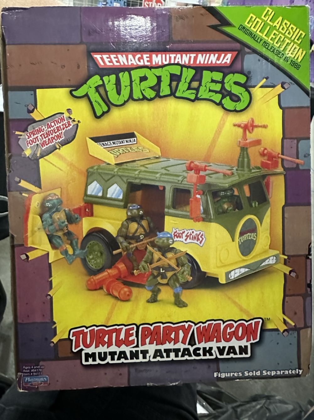 Teenage Mutant Ninja Turtles Party Wagon - Playmates Toys (Teenage Mutant Ninja Turtles) action figure collectible [Barcode 043377941712] - Main Image 3