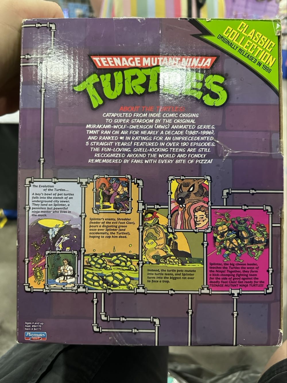 Teenage Mutant Ninja Turtles Party Wagon - Playmates Toys (Teenage Mutant Ninja Turtles) action figure collectible [Barcode 043377941712] - Main Image 4
