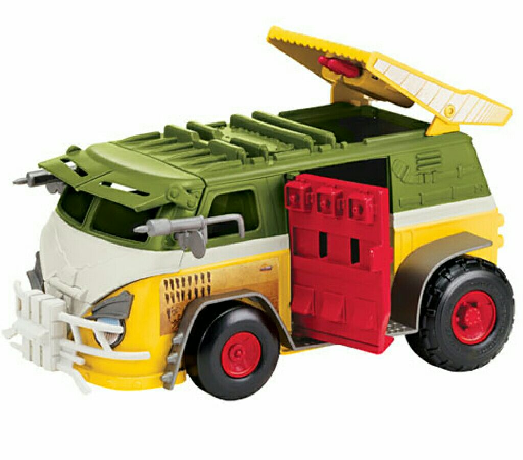 Party Wagon - Playmates Toys (Teenage Mutant Ninja Turtles) action figure collectible [Barcode 043377944218] - Main Image 2