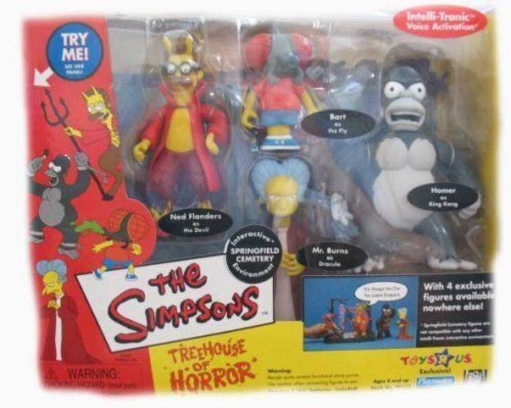 Simpsons Wos Treehouse of Horror 1 Springfield Cemetary - Playmates (The Simpsons) action figure collectible [Barcode 043377991724] - Main Image 4