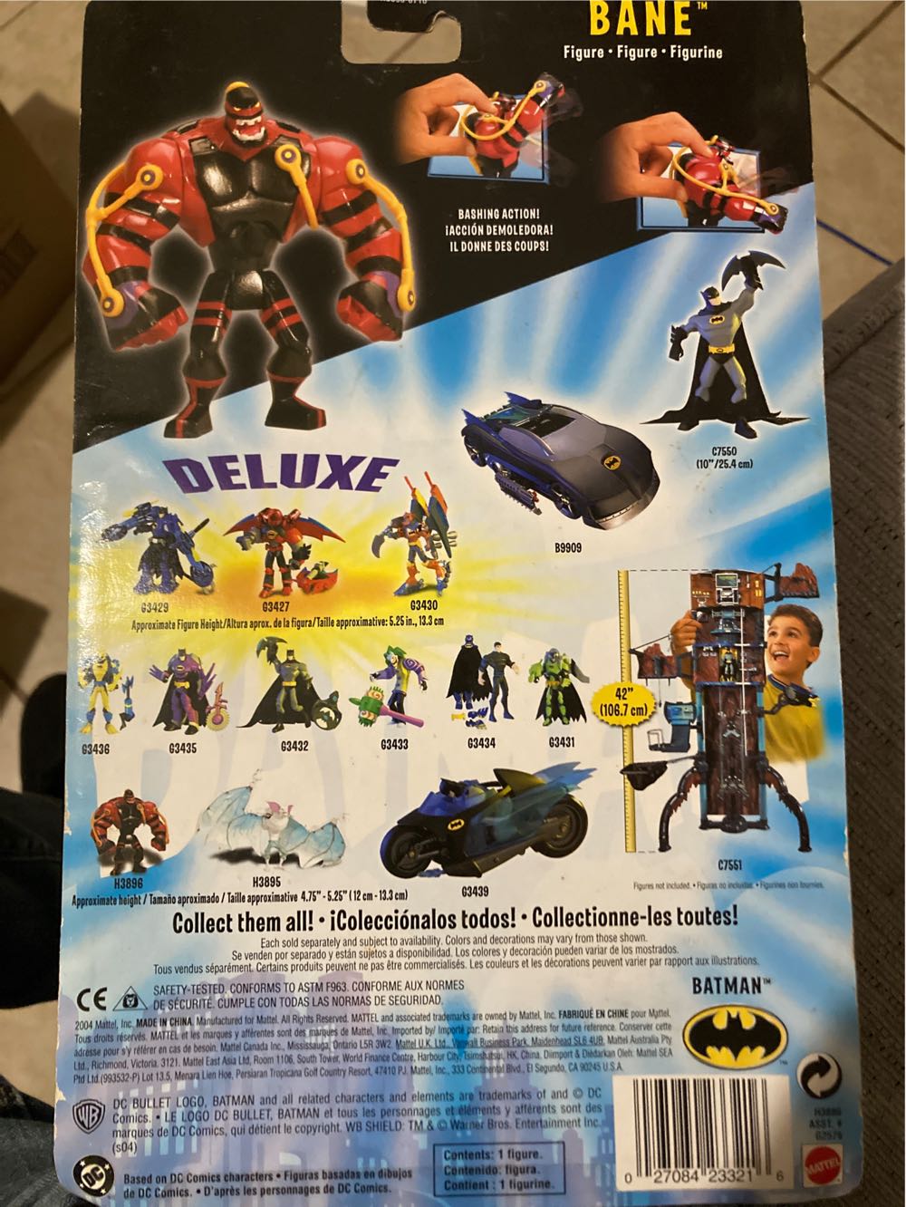 The Batman: Bane - Mattel (The Batman) action figure collectible [Barcode 027084233216] - Main Image 3