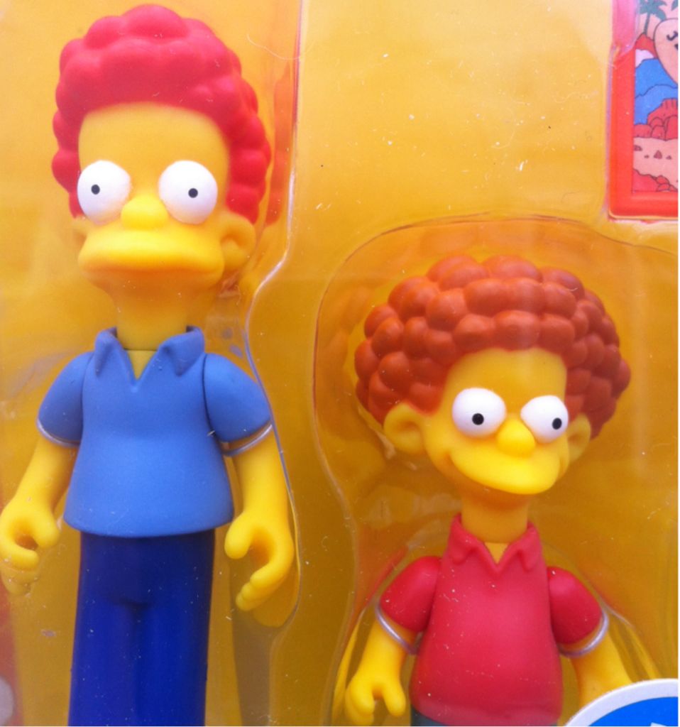 Rod & Todd Flanders - Playmates (The Simpsons) (World of Springfield: Simpsons) action figure collectible [Barcode 043377994053] - Main Image 2