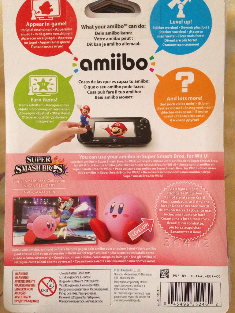 Kirby - Nintendo (Toys To Life) action figure collectible [Barcode 045496352462] - Main Image 2