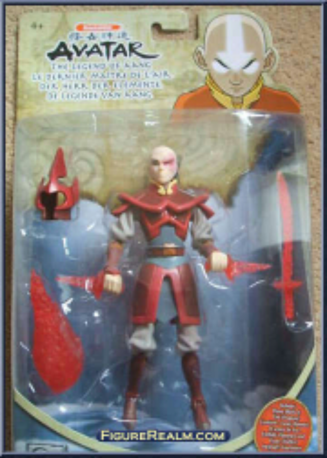 Avatar - Air Series - Prince Zuko - Fire Nation - Mattel (Avatar The Last Airbender) action figure collectible [Barcode 027084282221] - Main Image 2