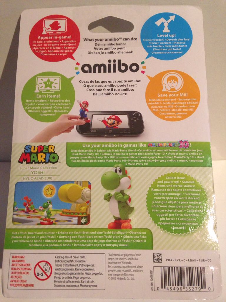 Yoshi - Nintendo (Toys To Life) action figure collectible [Barcode 045496352790] - Main Image 2