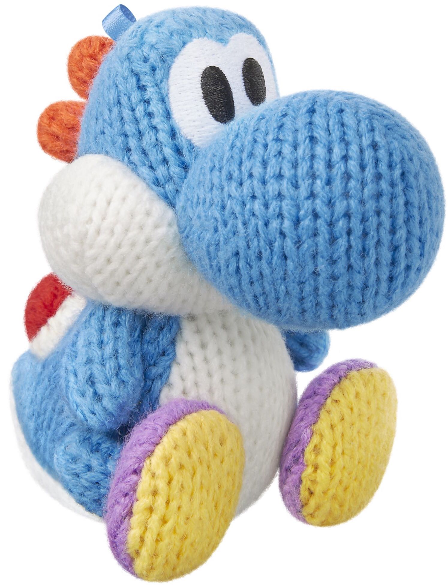 Yoshi - Blue Yarn - Nintendo (Yoshi’s Woolly World) action figure collectible [Barcode 045496353001] - Main Image 2