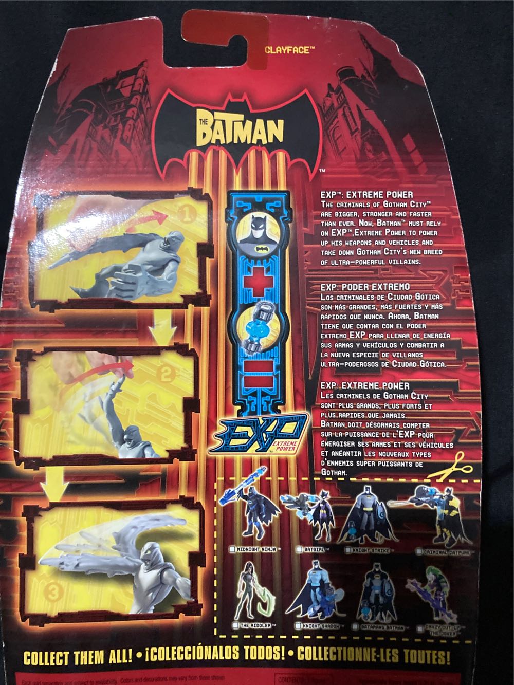 The Batman - Clayface - Mattel (The Batman EXP) action figure collectible [Barcode 027084301977] - Main Image 2