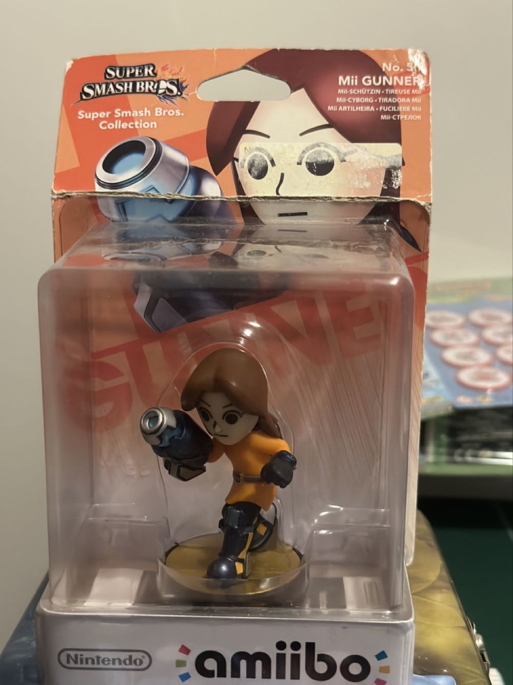 Amiibo 50: Mii Gunner - Nintendo (Super Smash Bros. for Nintendo 3DS/Wii U) action figure collectible [Barcode 045496353124] - Main Image 3