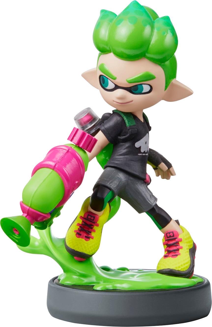 Inkling Boy - Nintendo (Splatoon 2) action figure collectible [Barcode 045496380540] - Main Image 2