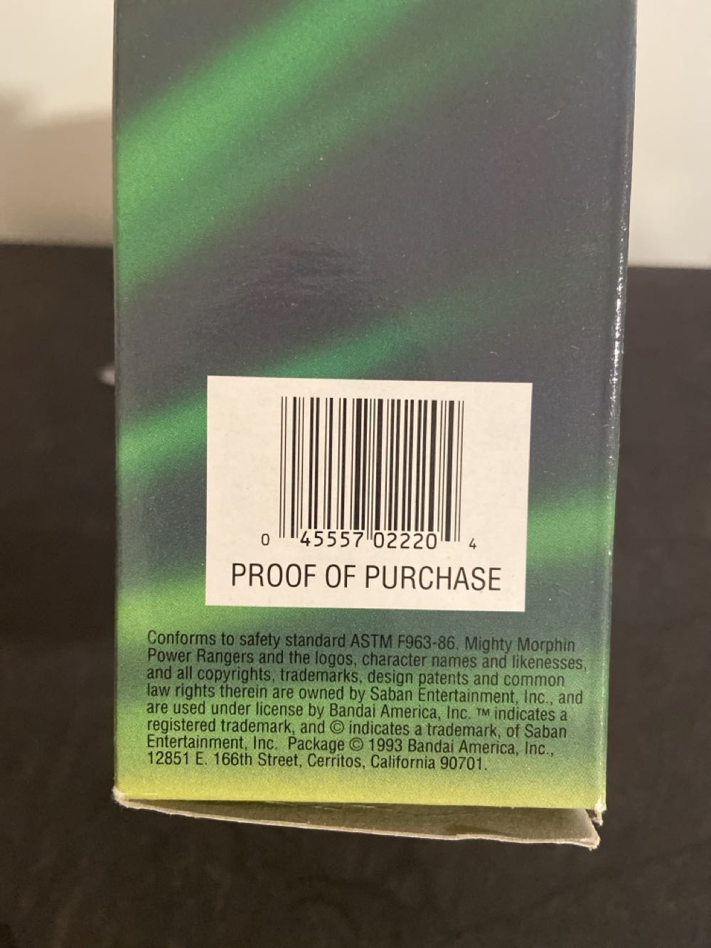 5” Megazord - Bandai (Power Rangers) action figure collectible [Barcode 045557022204] - Main Image 3