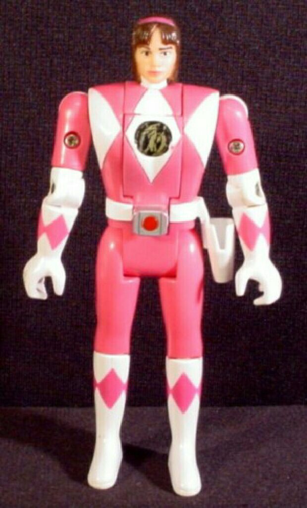 Power Rangers Kimberly Action Figure - Bandai America (Mighty Morphin Power Rangers) action figure collectible [Barcode 045557023126] - Main Image 2