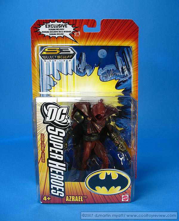 Azrael - Mattel (DC Super Heroes) action figure collectible [Barcode 027084302820] - Main Image 3