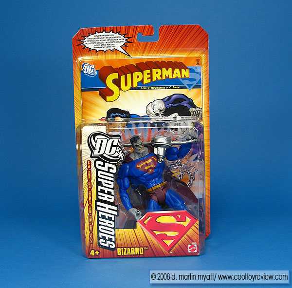 BIZARRO - Mattel (DC Superheroes) (DC: Super Heroes: 6”) action figure collectible [Barcode 027084302844] - Main Image 3