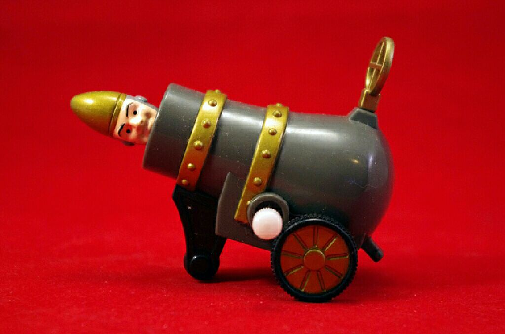 Tick Windups Cannon Human Bullet wacky action windups  action figure collectible [Barcode 045557026172] - Main Image 2