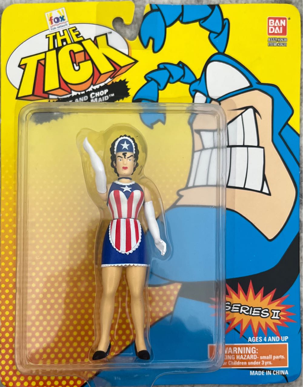 The Tick: American Maid - Bandai (The Tick) action figure collectible [Barcode 045557026318] - Main Image 4
