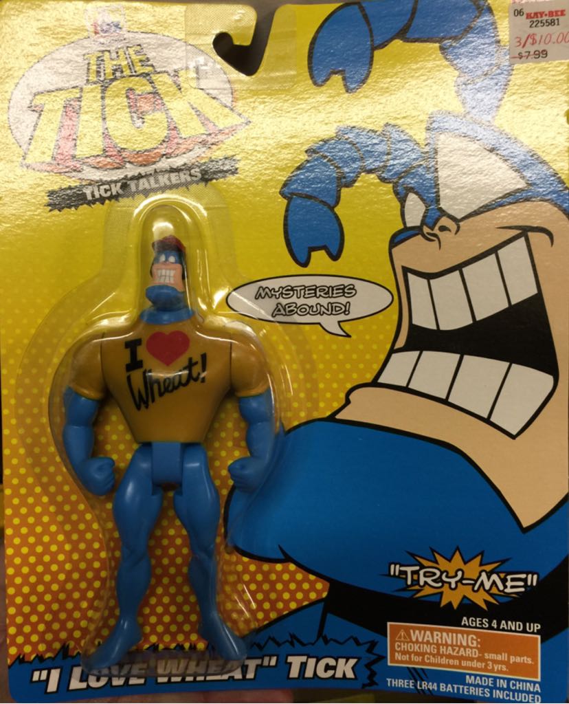 Tge Tick I Love Wheat - Bandai (The Tick) action figure collectible [Barcode 045557026424] - Main Image 1