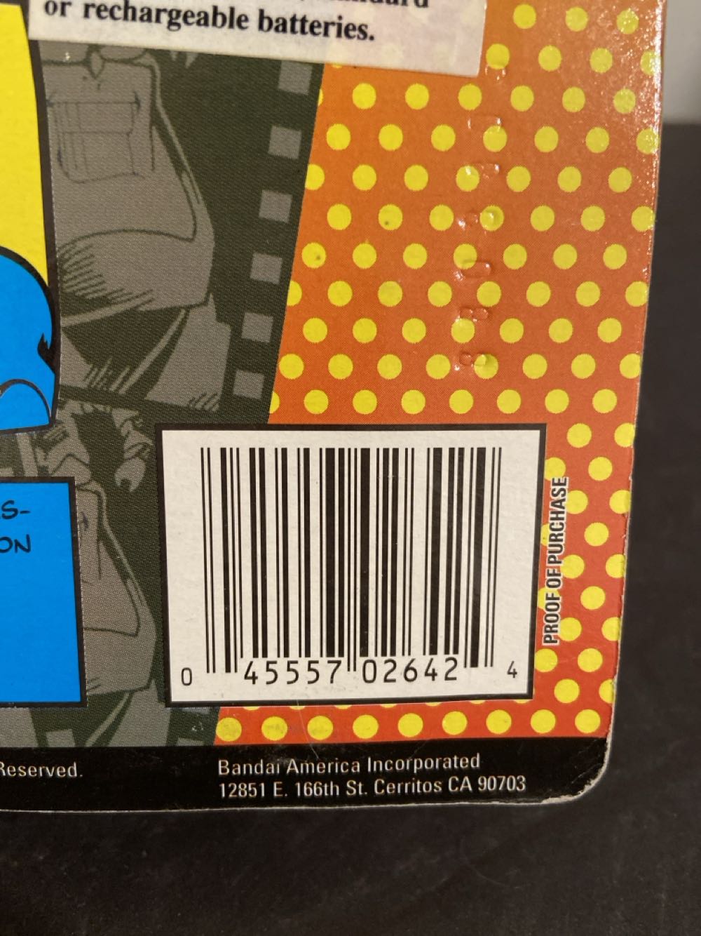 “I Love Wheat” Tick - Bandai (The Tick: Tick Talkers) action figure collectible [Barcode 045557026424] - Main Image 4