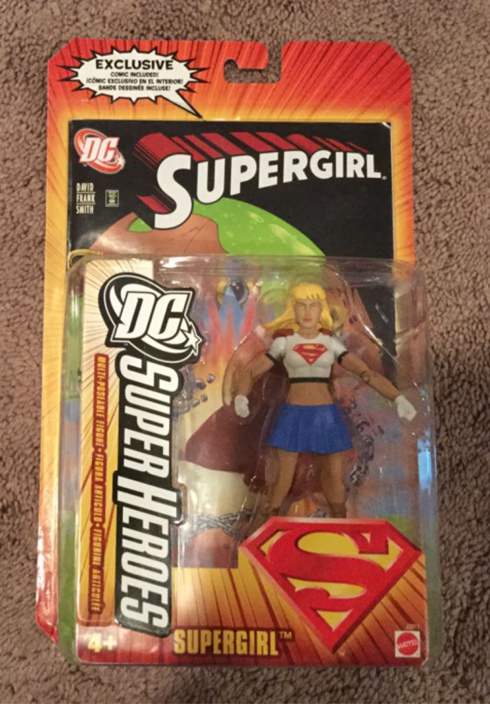 Supergirl  - Mattel (DC Superheroes) (DC Super Heroes) action figure collectible [Barcode 027084302868] - Main Image 1