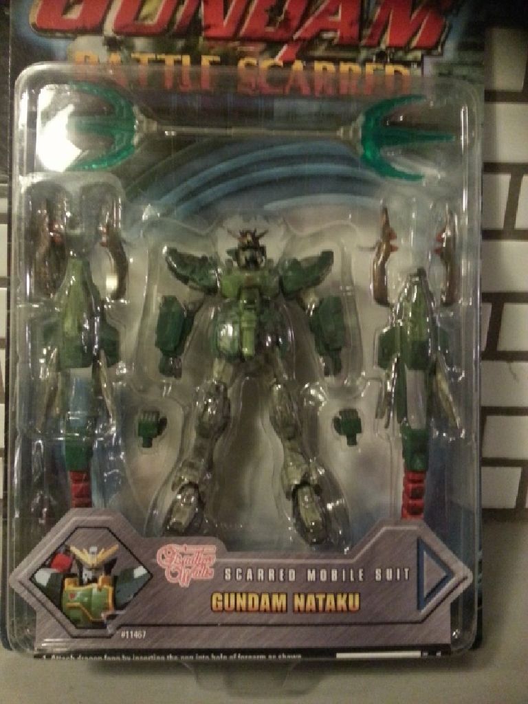 Gundam Battle Scarred: Gundam Nataku  action figure collectible [Barcode 045557114671] - Main Image 1