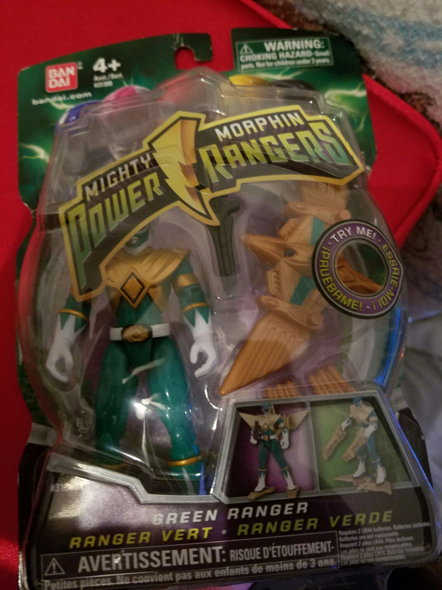 Legacy Auto-Morphin Power Rangers Tommy (Green)