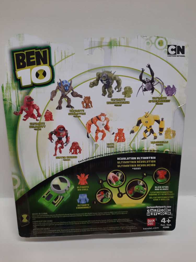 Ampfibian - Bandai (Ben 10: Ultimatrix: 5”) action figure collectible [Barcode 045557320188] - Main Image 2