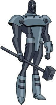 Justice League Unlimited - Steel - Mattel (Justice League Unlimited) action figure collectible [Barcode 027084302981] - Main Image 4