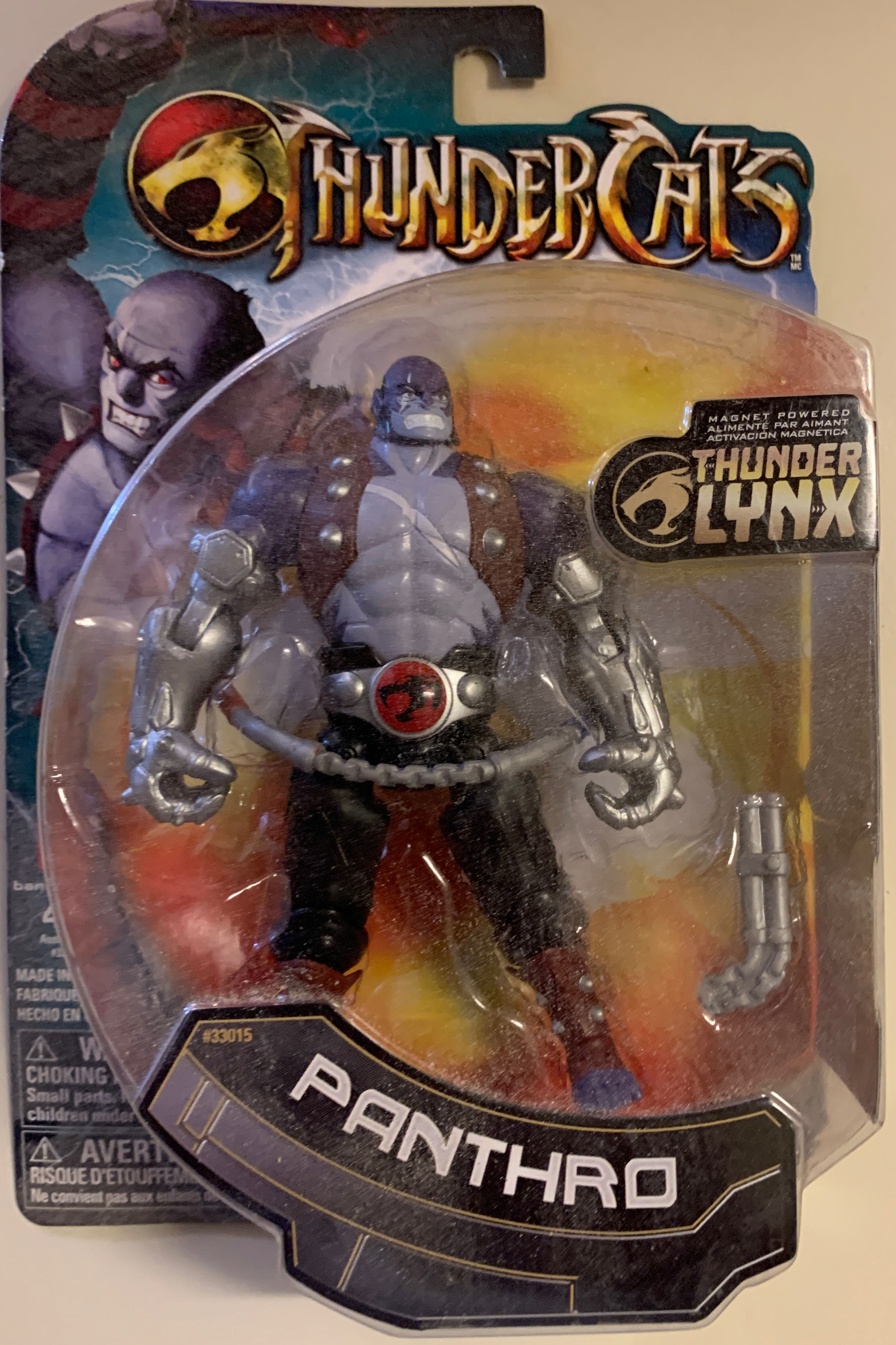 ThunderCats 4” Panthro (with Grin) Action Figure - Bandai (Thundercats) action figure collectible [Barcode 045557330156] - Main Image 2