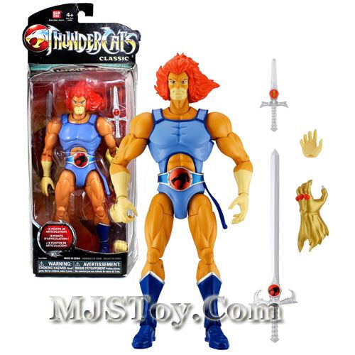 Thundercats Lion-o - Bandai (Thundercats Classics) action figure collectible [Barcode 045557330415] - Main Image 2