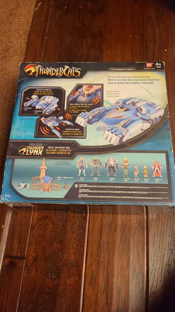 Thundercats - thundertank w/ exclusive snarf - Bandai (Thundercats) action figure collectible [Barcode 045557330712] - Main Image 3