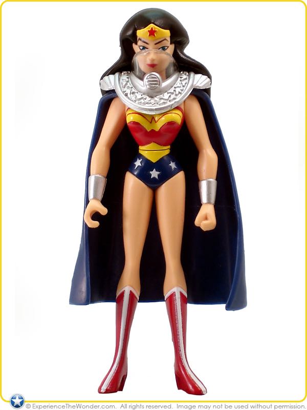 Justice League Unlimited: Wonder Woman (w/ Cape) - Mattel (Justice League Unlimited) action figure collectible [Barcode 027084303049] - Main Image 2