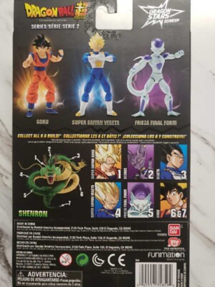 Vegeta - Bandai America (Dragon Ball Super) action figure collectible [Barcode 045557358570] - Main Image 3