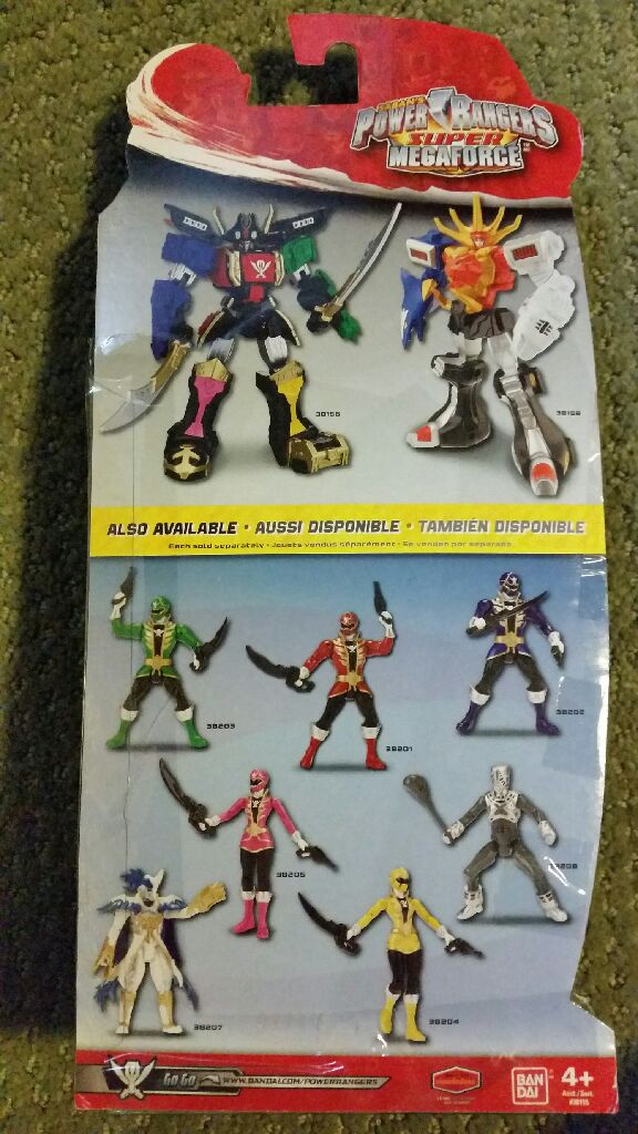 Power Rangers Super Mega force Legendary Megazord - Bandai (Power Rangers Super Mega force) action figure collectible [Barcode 045557381561] - Main Image 2