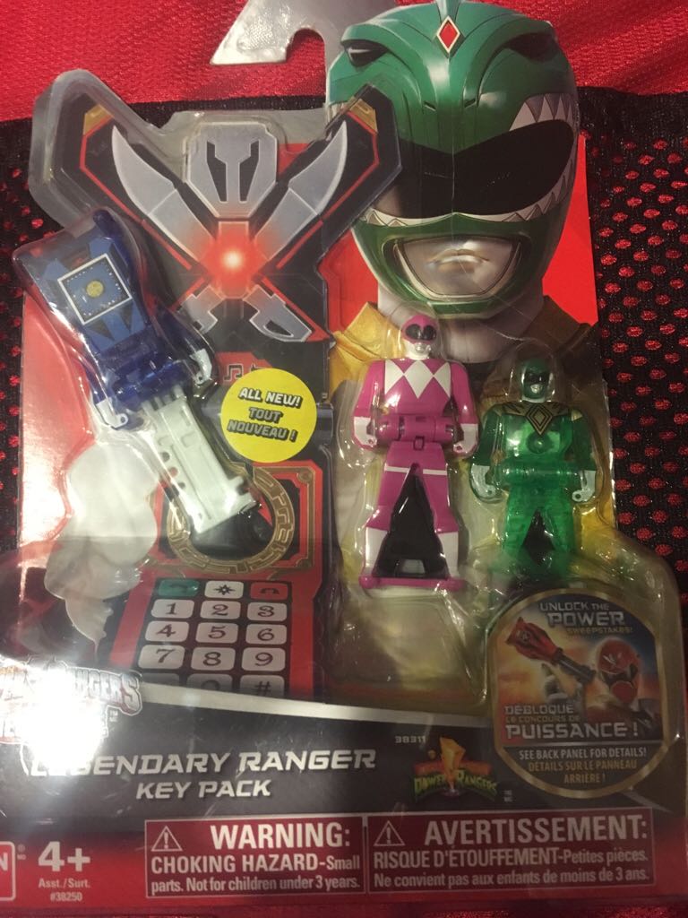 Legendary Ranger Key Pack   action figure collectible [Barcode 045557383114] - Main Image 1