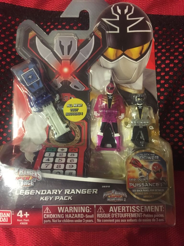 Legendary Ranger Key Pack   action figure collectible [Barcode 045557383121] - Main Image 1