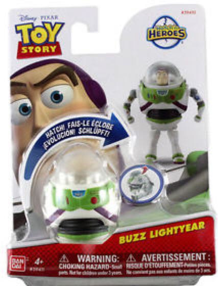 Buzz Lightyear: Hatch’n Heroes - Bandai (Toy Story 20th Anniversary) action figure collectible [Barcode 045557394622] - Main Image 2