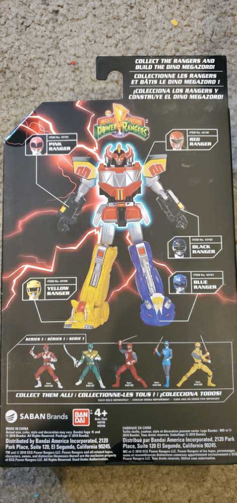 MMPR - Red Ranger Legacy Collection - Bandai (Mighty Morphin Power Rangers) action figure collectible [Barcode 045557431563] - Main Image 3