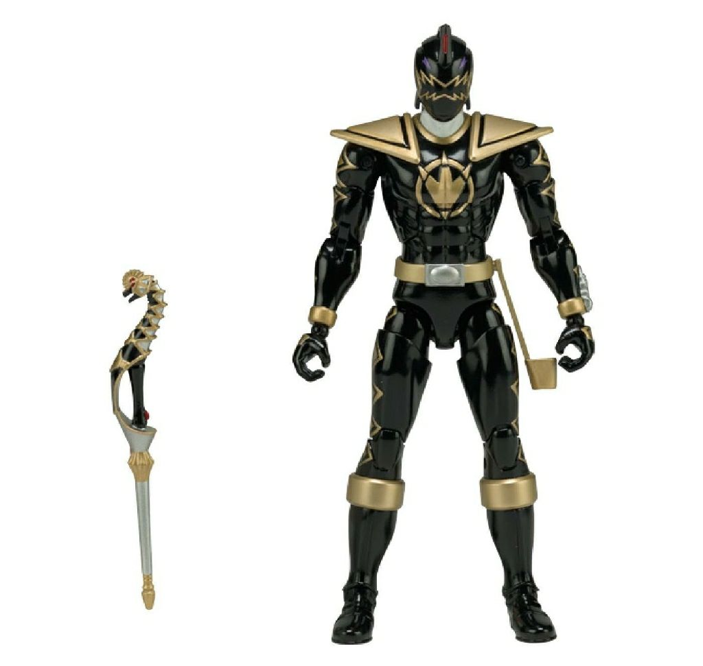 Power Rangers DinoThunder: Black Ranger - Bandai (Power Rangers DinoThunder) action figure collectible [Barcode 045557437930] - Main Image 2