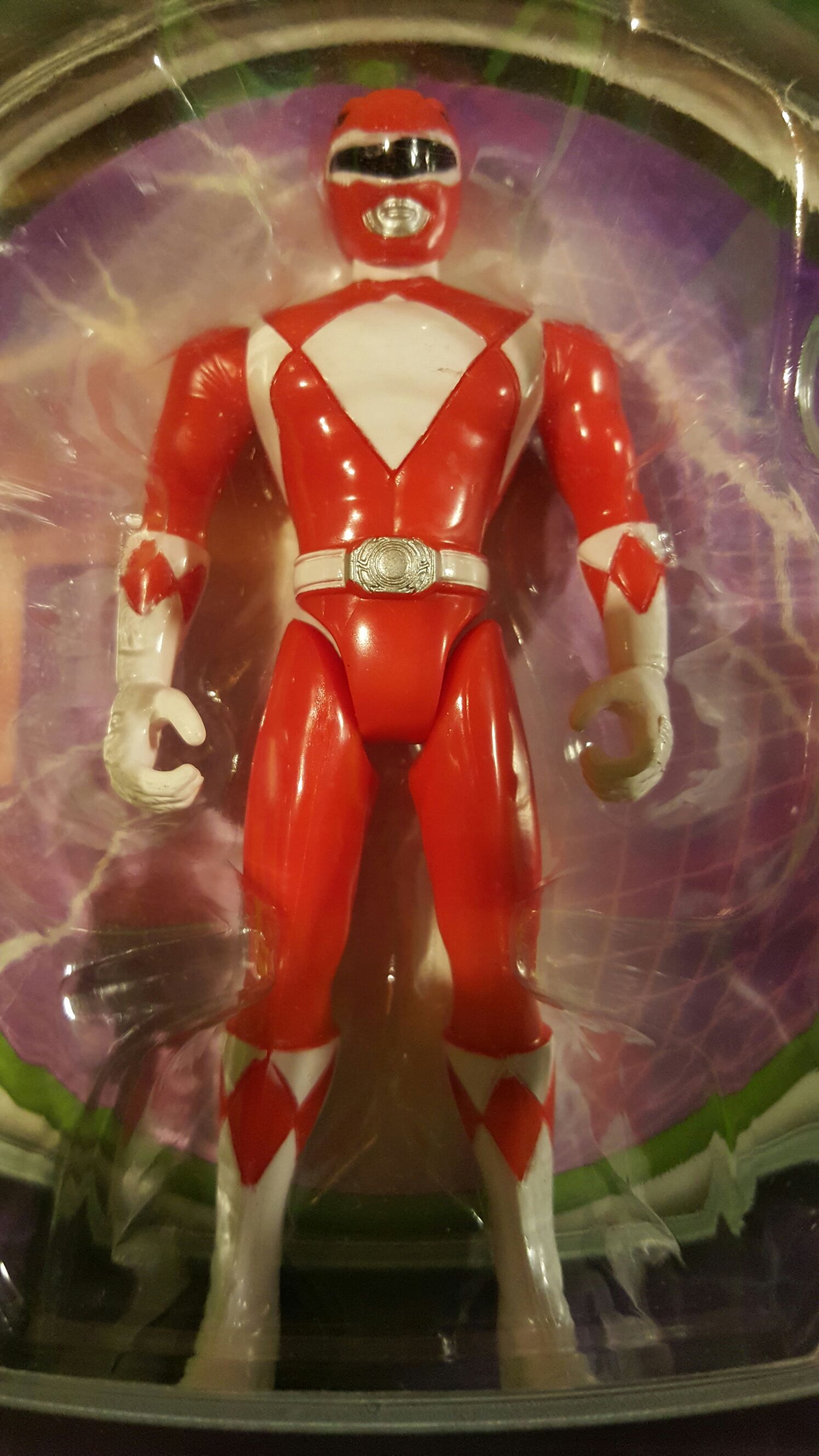 Mighty Morphin Power Rangers Red Ranger  action figure collectible [Barcode 045557881214] - Main Image 2