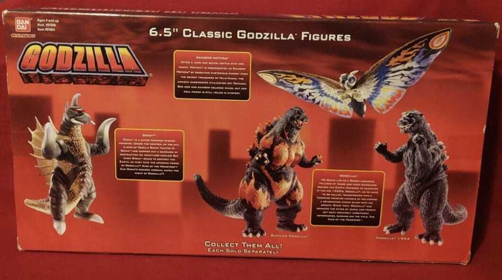 Godzilla: Pack Of Destruction - Bandai (Godzilla) action figure collectible [Barcode 045557918415] - Main Image 3
