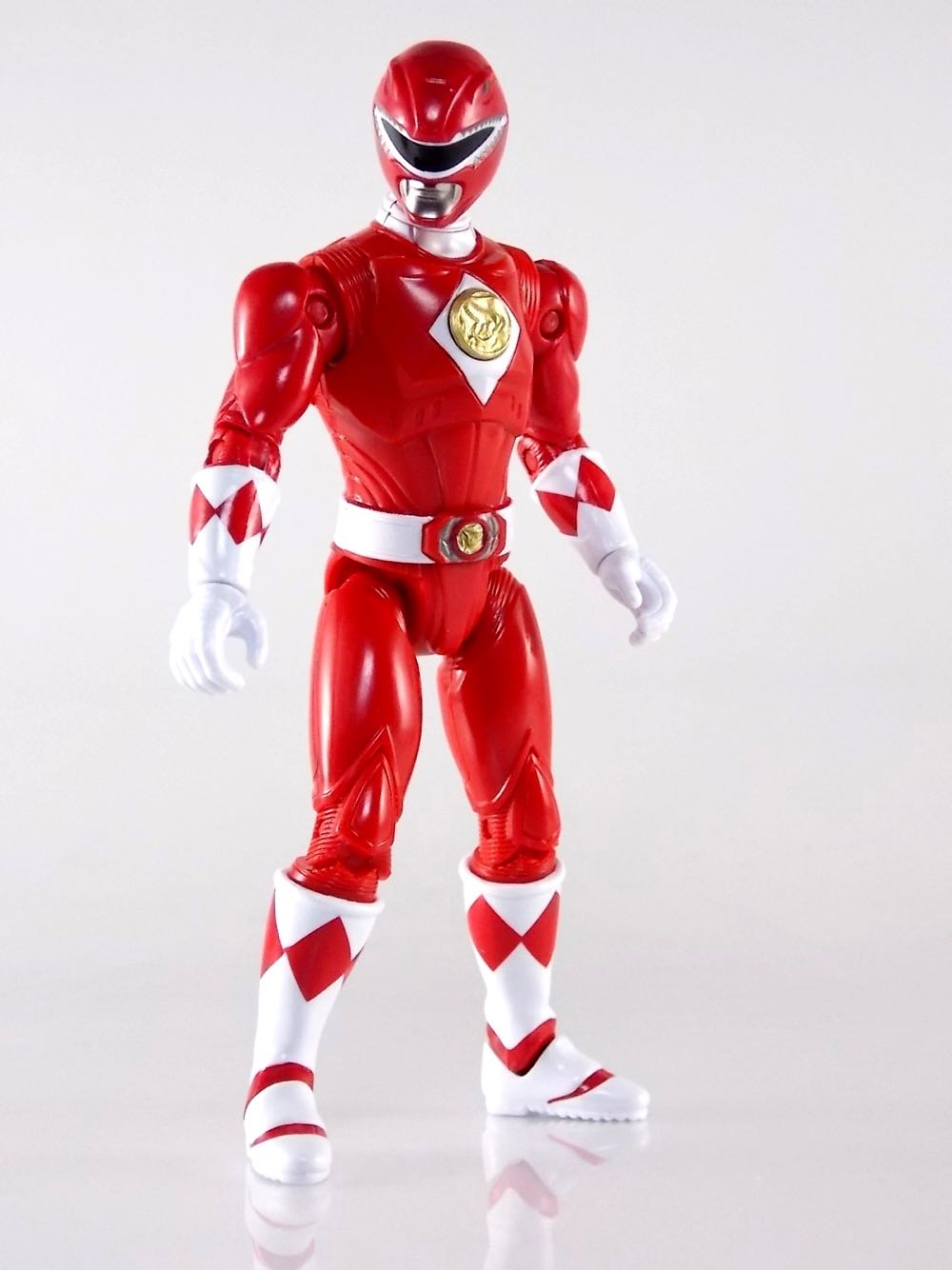 Mighty Morphin Red Ranger - Bandai (Mighty Morphin Power Rangers The Movie) action figure collectible [Barcode 045557970215] - Main Image 2