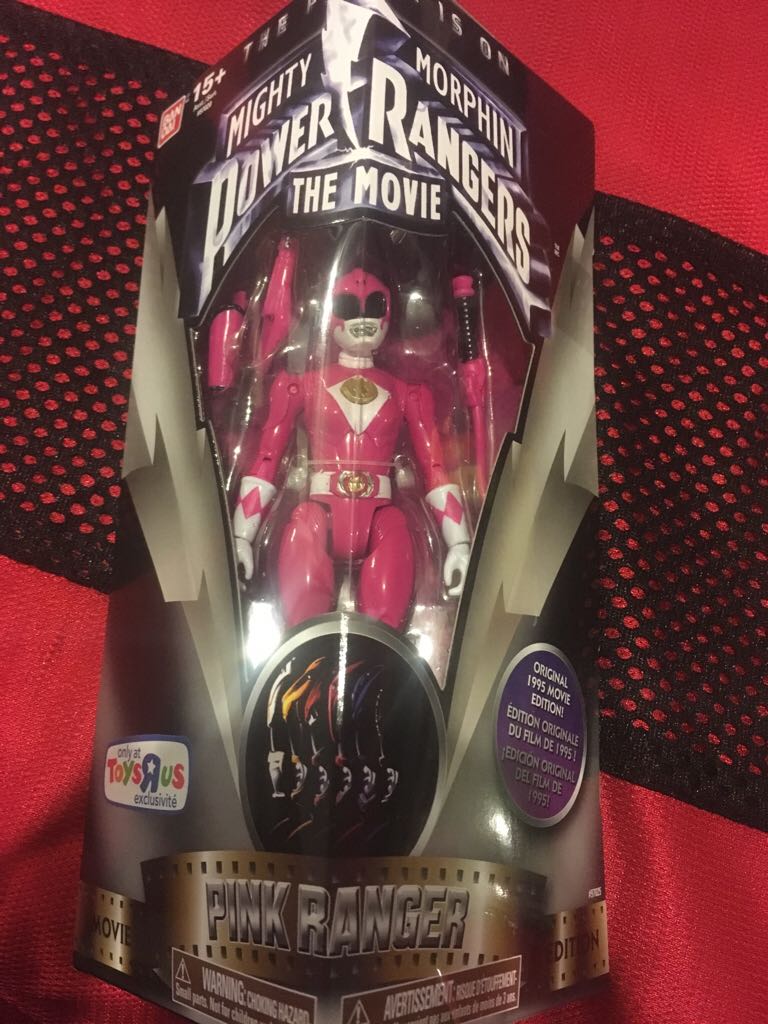 Mighty Morphin Pink Ranger - Bandai (Mighty Morphin Power Rangers The Movie) action figure collectible [Barcode 045557970253] - Main Image 1