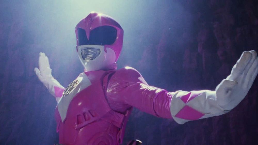 Mighty Morphin Pink Ranger - Bandai (Mighty Morphin Power Rangers The Movie) action figure collectible [Barcode 045557970253] - Main Image 3