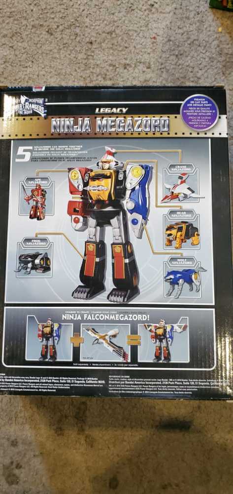 Legacy Collection Ninja Megazord - Bandai (Legacy Collection) action figure collectible [Barcode 045557974213] - Main Image 2