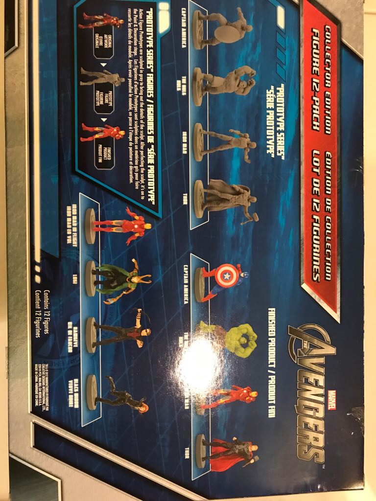 Avengers - Miniature Series Prototype Set  action figure collectible [Barcode 045672530318] - Main Image 2